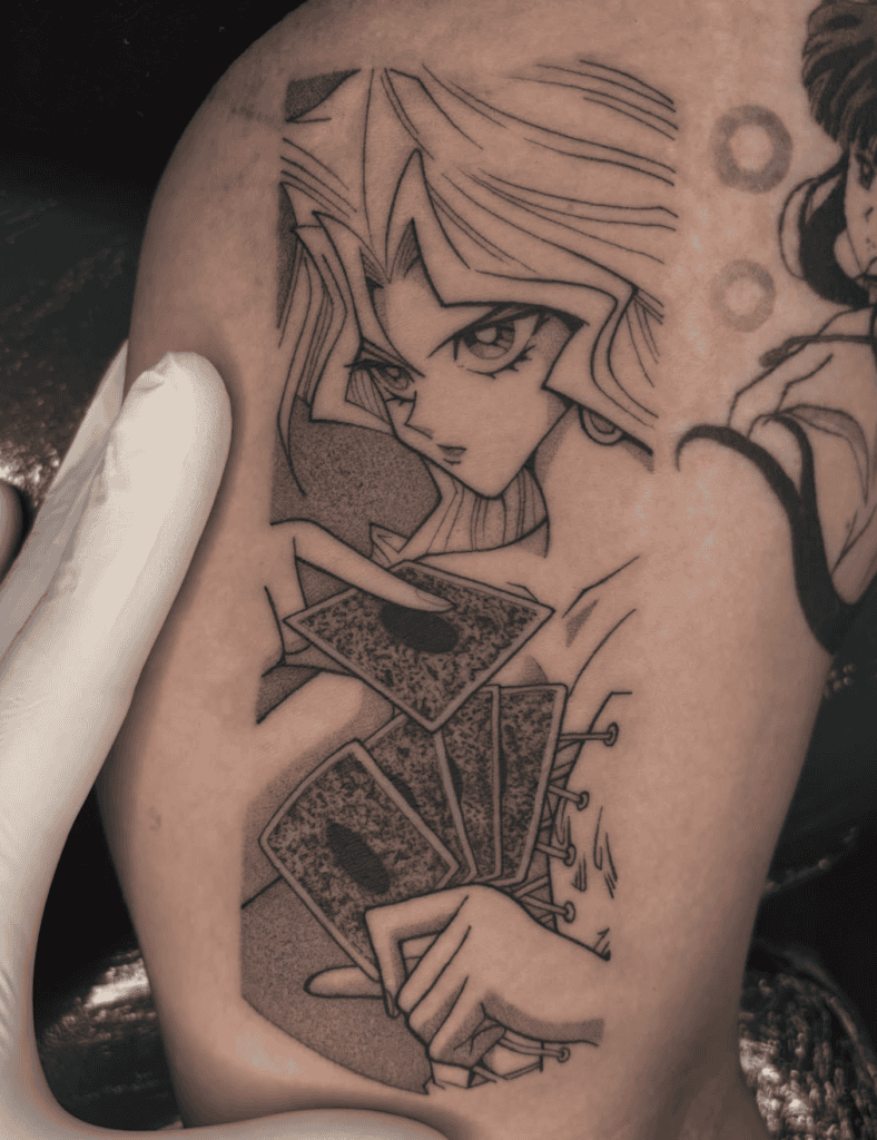 Mai Valentine Cards Yu-Gi-Oh! Tattoo
