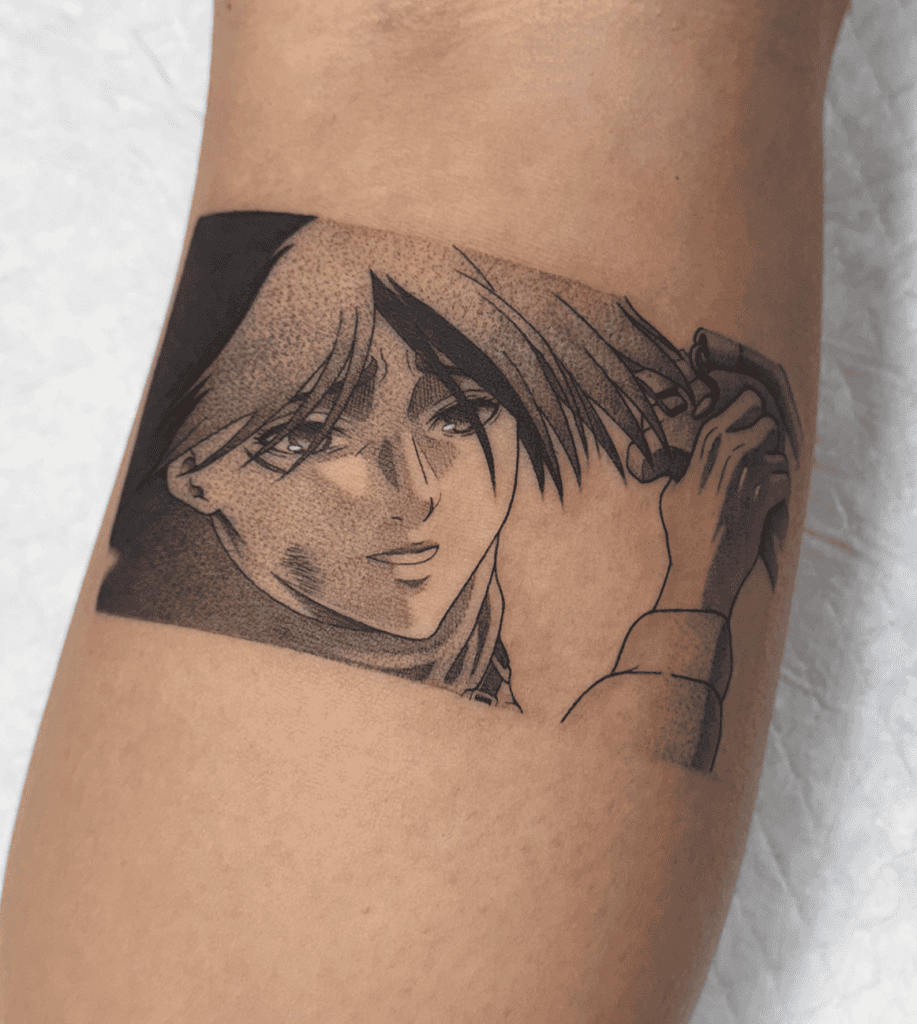 Mikasa Ackerman Finale Attack on Titan Tattoo