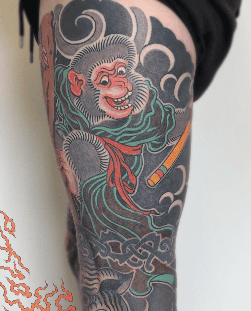 Monkey Irezumi Tattoo