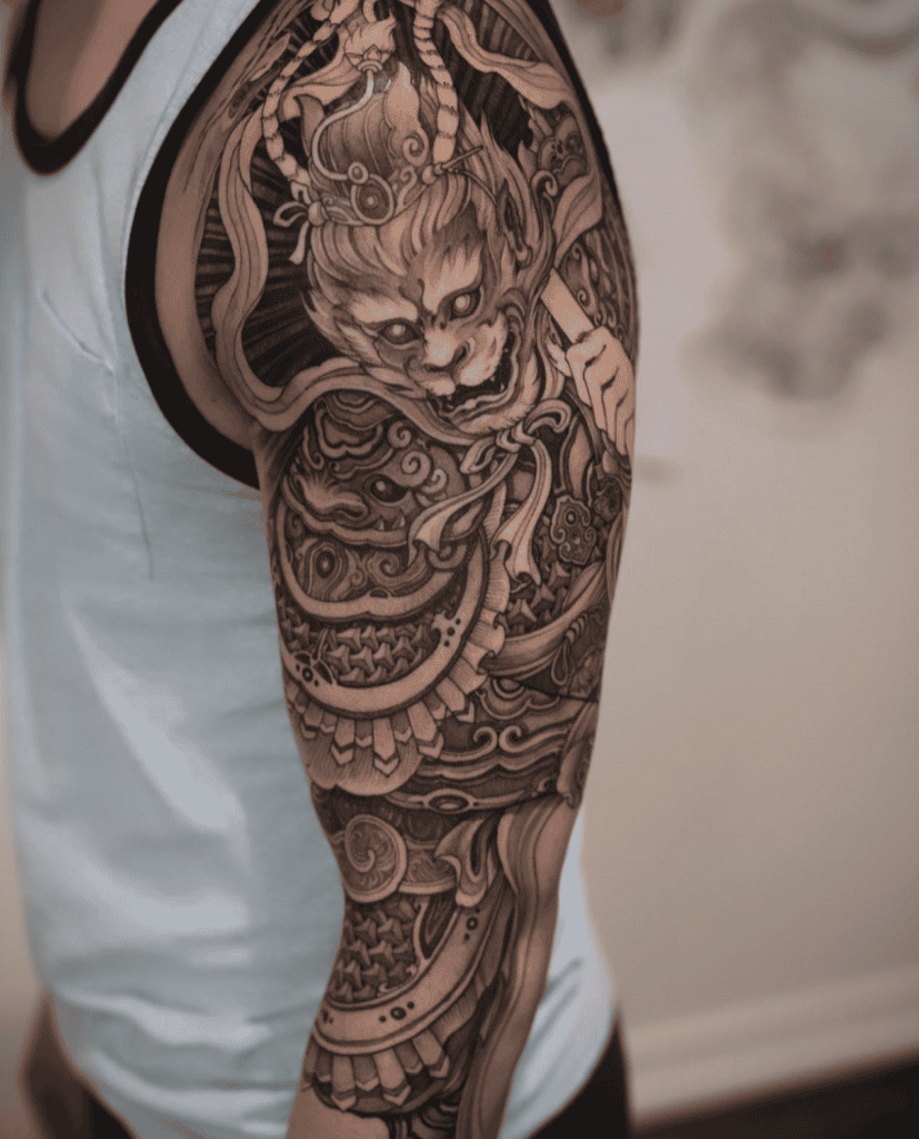 Monkey King Irezumi Tattoo