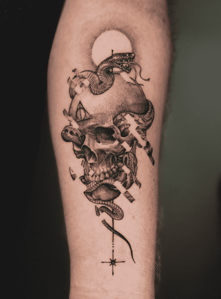 Nagini Snake Tattoo