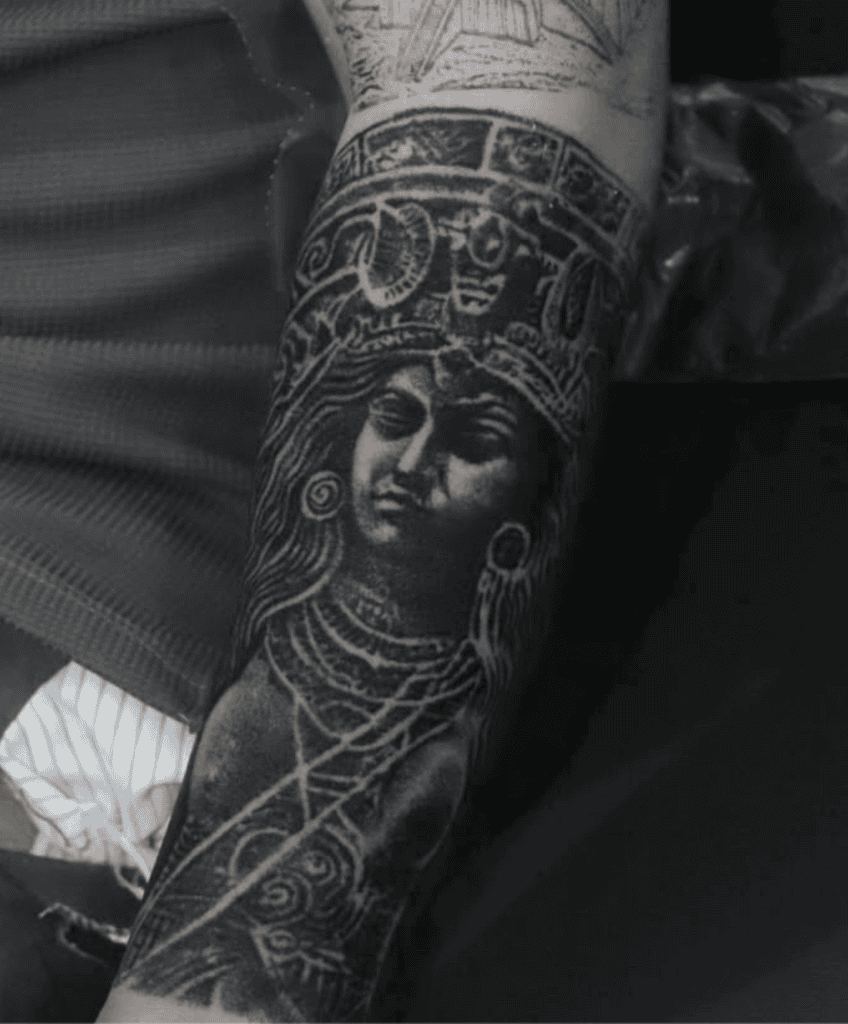 Ninhursag Deity Mesopotamian Mythology Tattoo