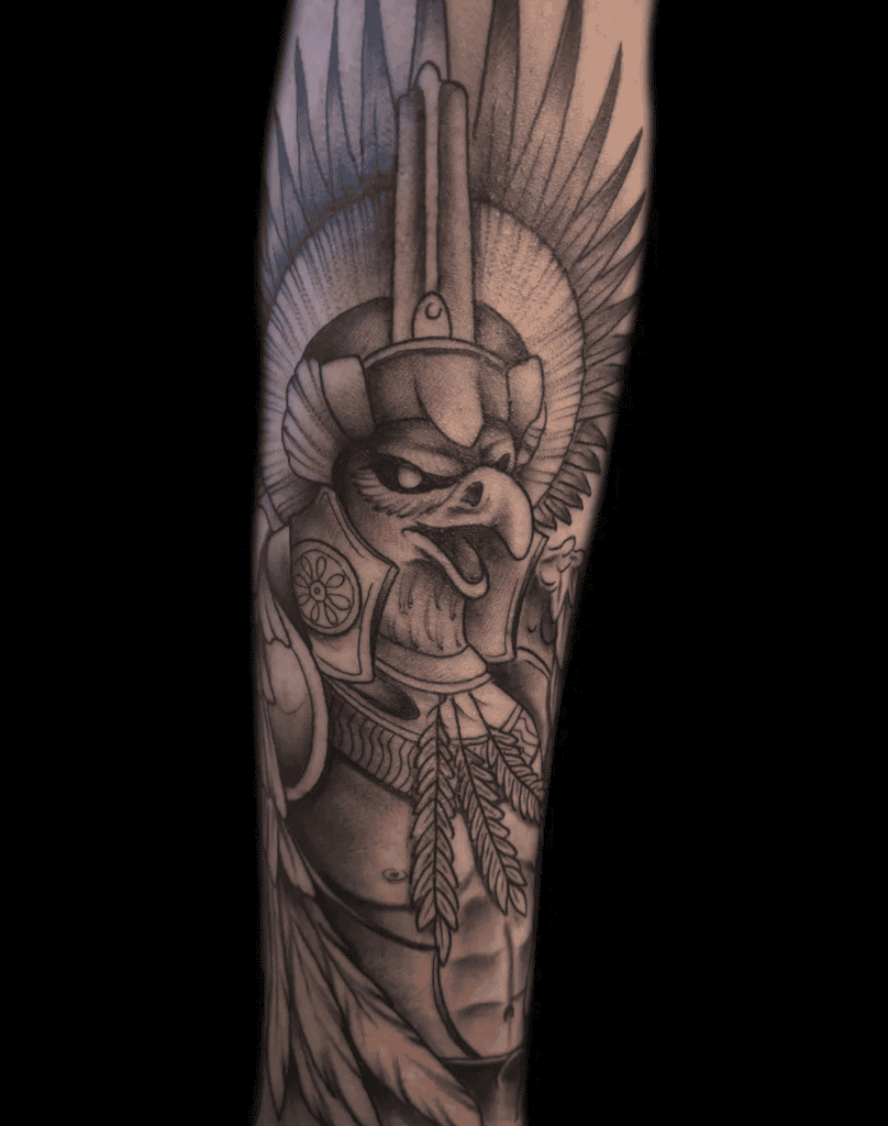 Nisroch God Mesopotamian Mythology Tattoo