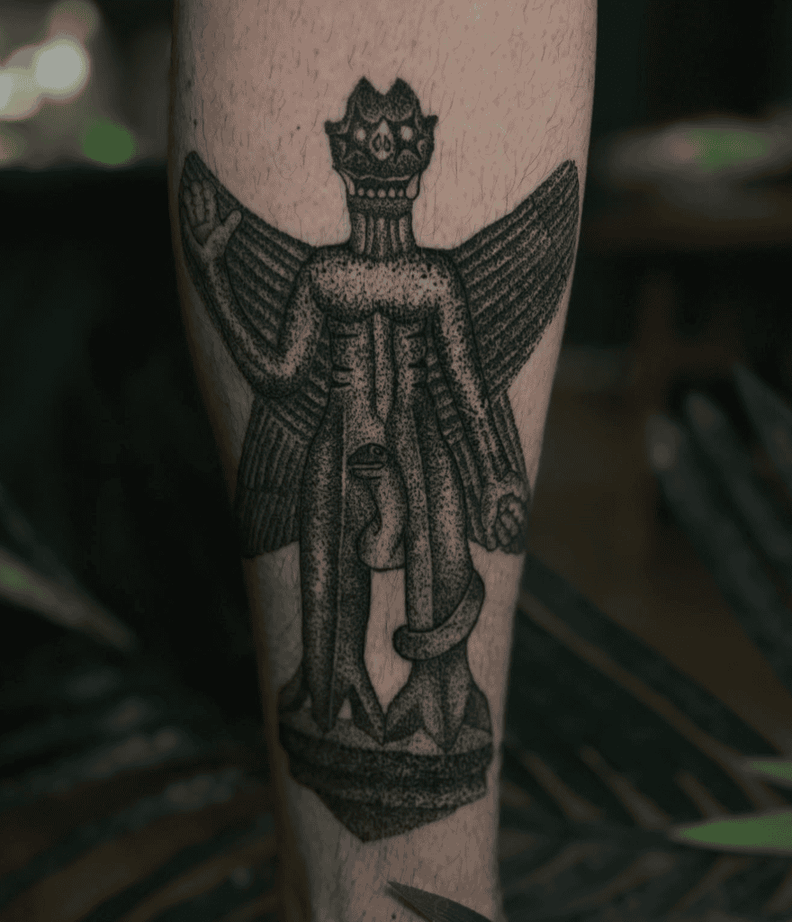 Pazuzu Demon Mesopotamian Mythology Tattoo