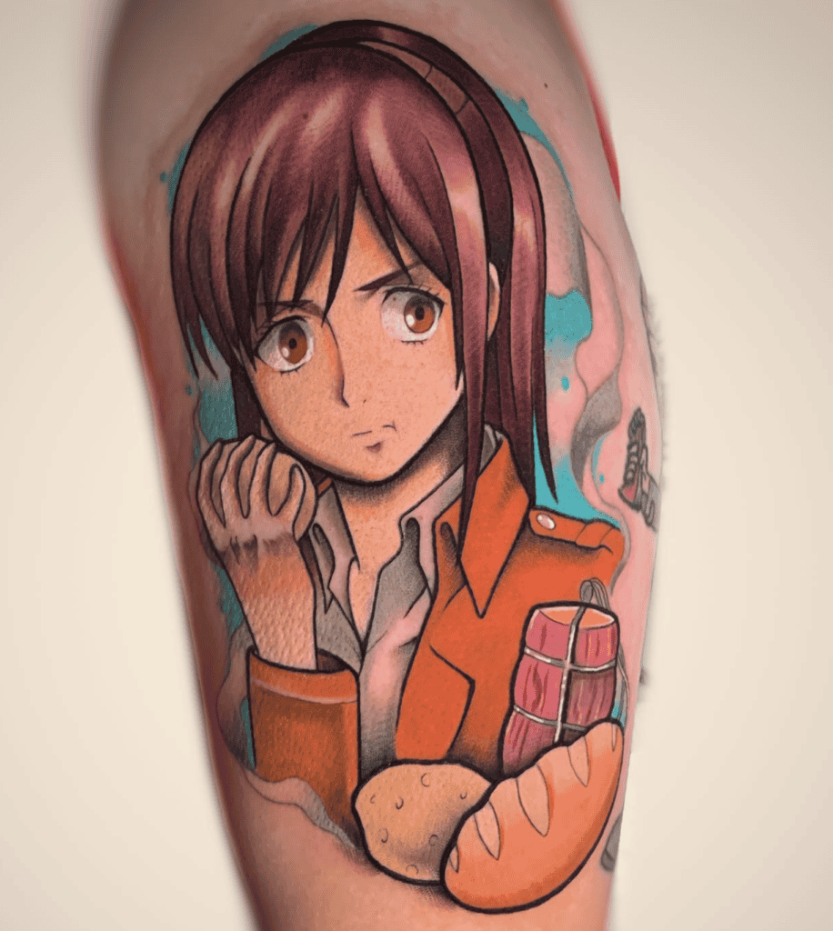 Sasha Blouse Attack on Titan Tattoo