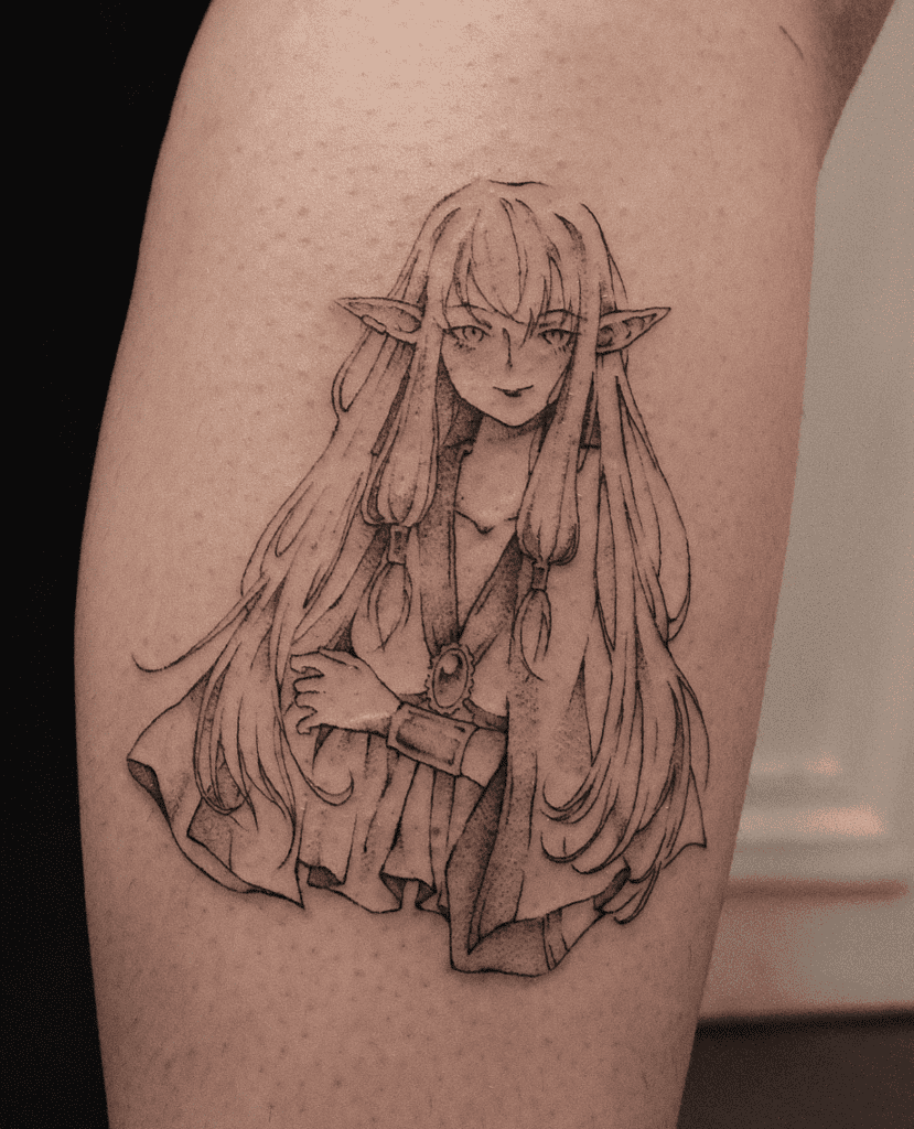 Serie Art Book Frieren Tattoo