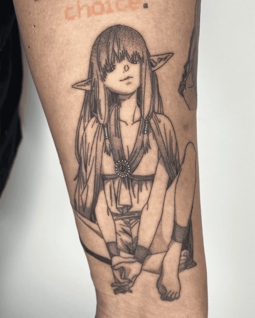Serie Frieren Tattoo