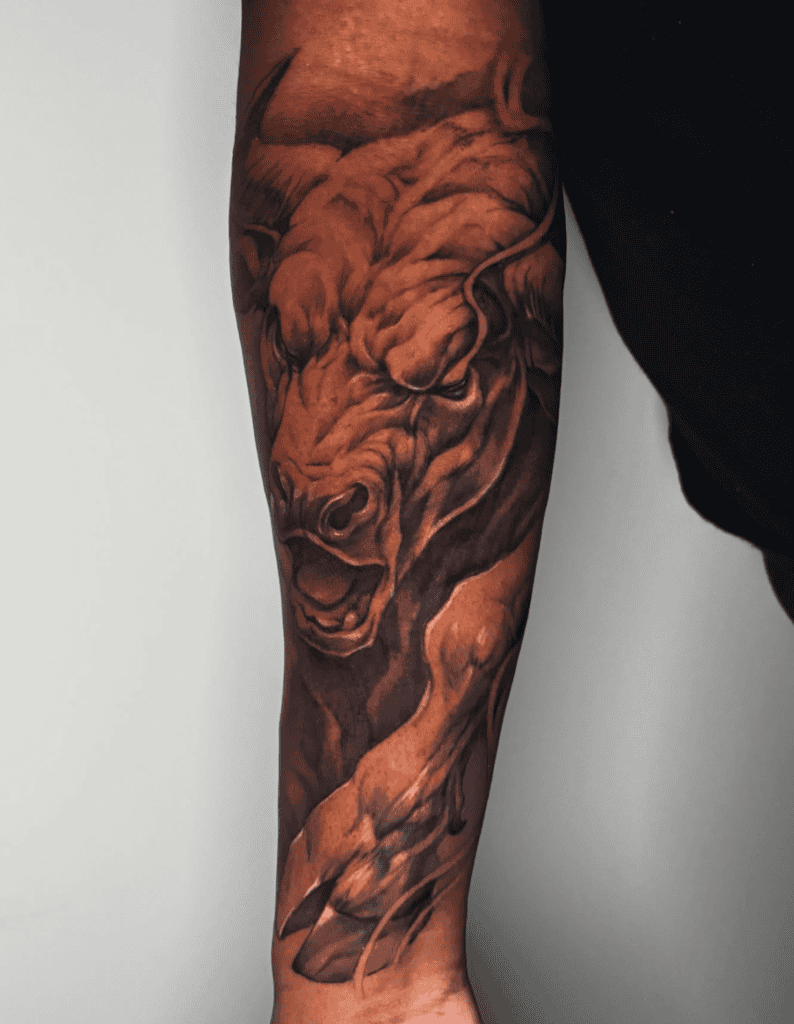 Taurus Bovine Tattoo