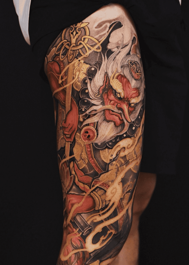 Tengu Japanese Mythology Tattoo
