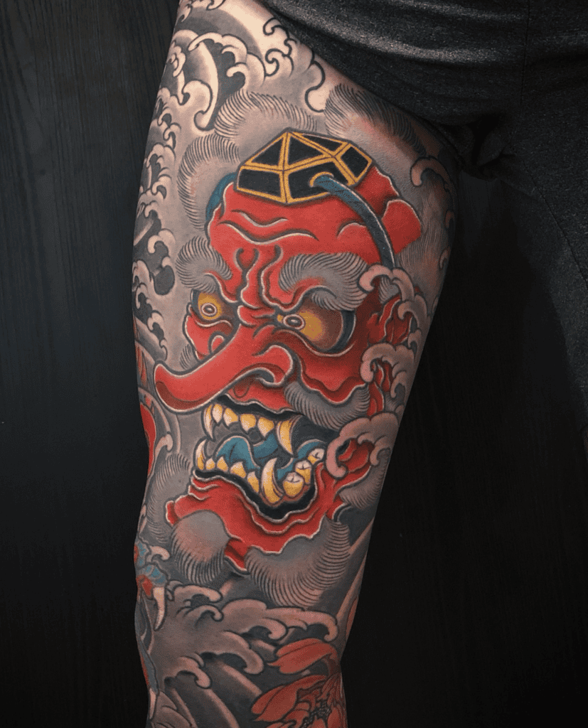 Tengu Red Irezumi Tattoo