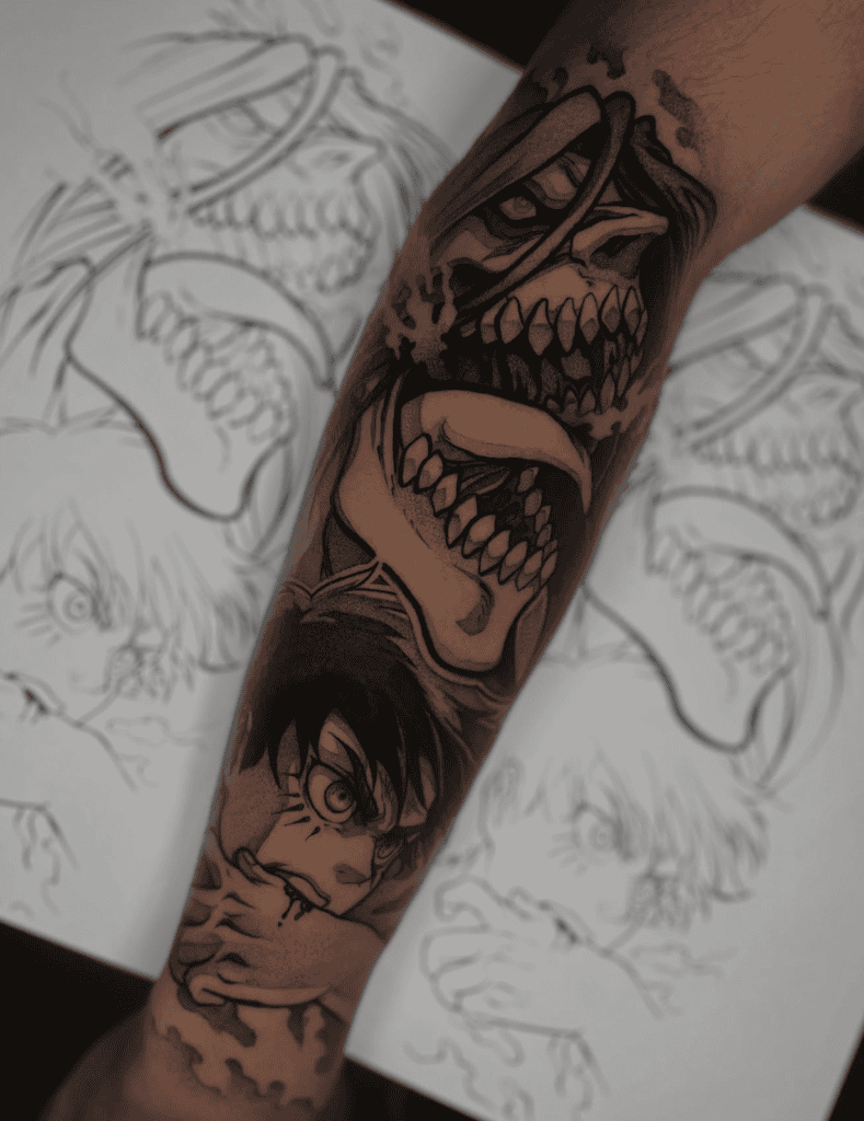 The Attack Titan Eren Attack on Titan Tattoo