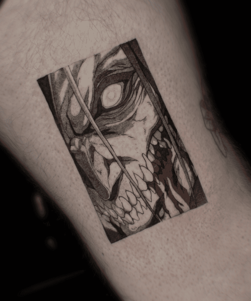 The Attack Titan Vicious Attack on Titan Tattoo