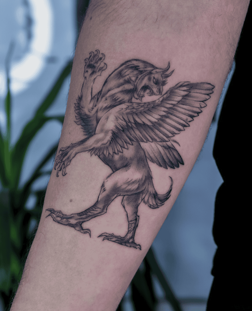 Tiamat Diety Mesopotamian Mythology Tattoo