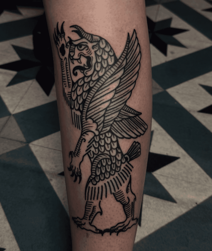 Tiamat Mesopotamian Mythology Tattoo