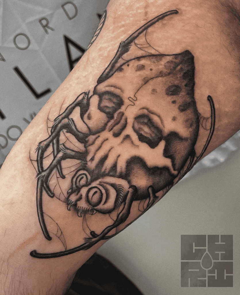 Tsuchigumo Japanese Mythology Tattoo
