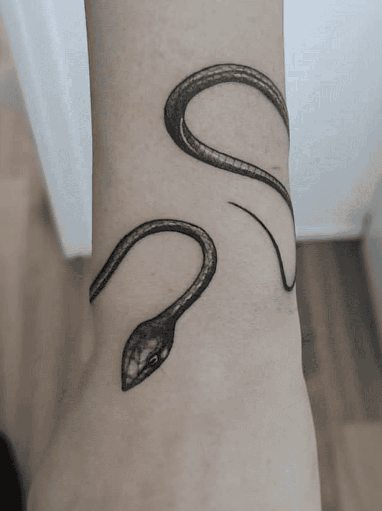 Vine Snake Tattoo