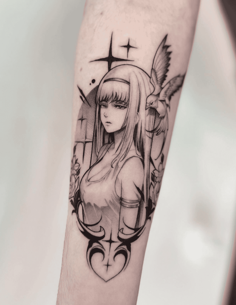 Ymir Fritz Dove Attack on Titan Tattoo