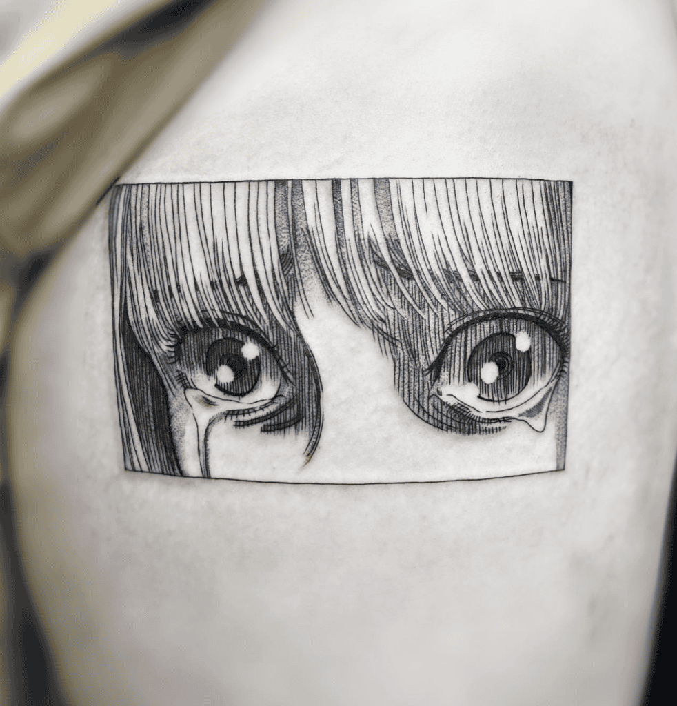 Ymir Fritz Eyes Attack on Titan Tattoo