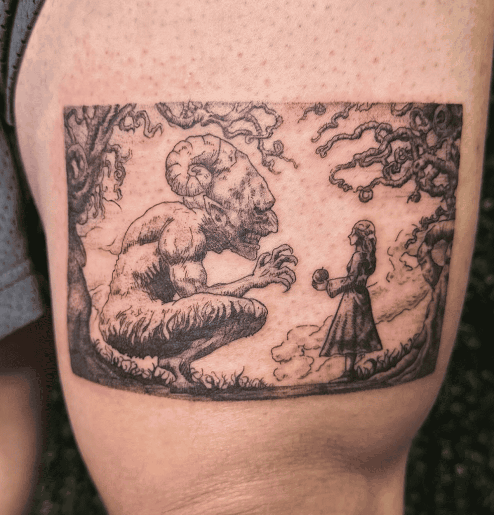 Ymir Fritz Frame Attack on Titan Tattoo