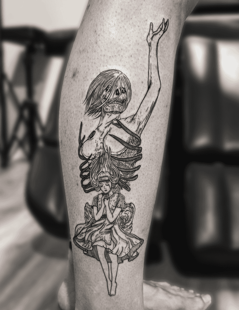 Ymir Fritz Titan Attack on Titan Tattoo
