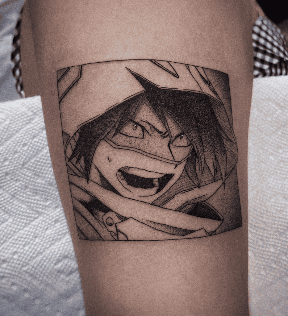 Amajiki Tamaki Frame My Hero Academia Tattoo