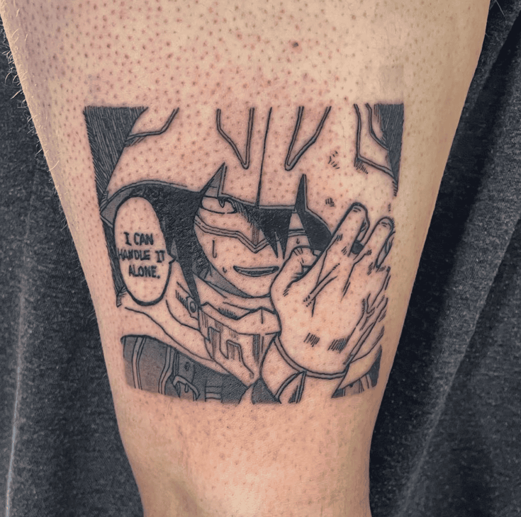 Amajiki Tamaki My Hero Academia Tattoo