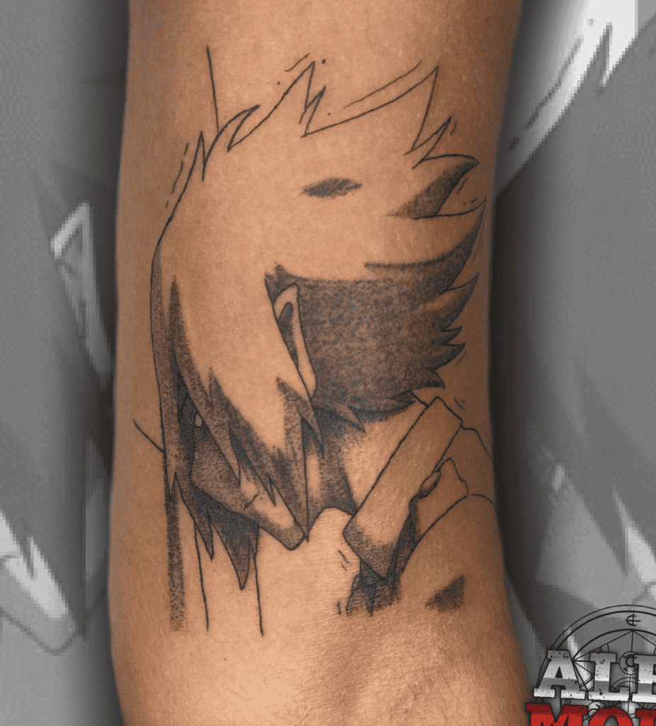 Amajiki Tamaki Sad My Hero Academia Tattoo