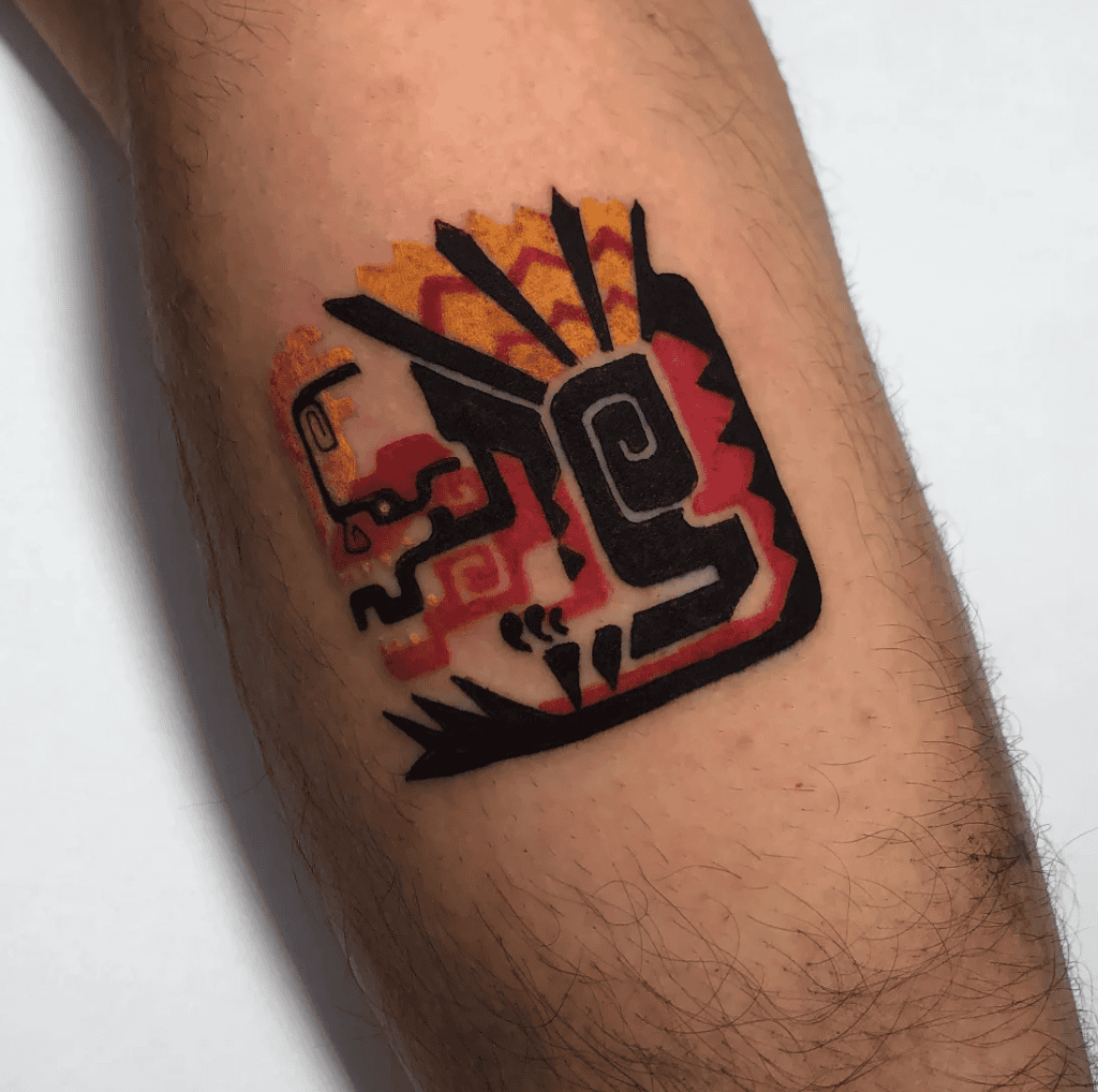 Anjanath Symbol Monster Hunter Tattoo