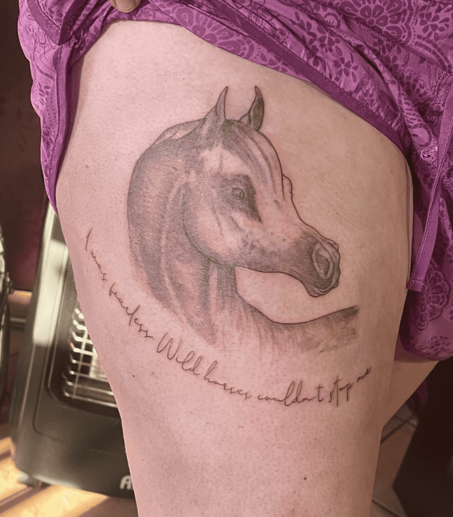 Arabian Horse Tattoo