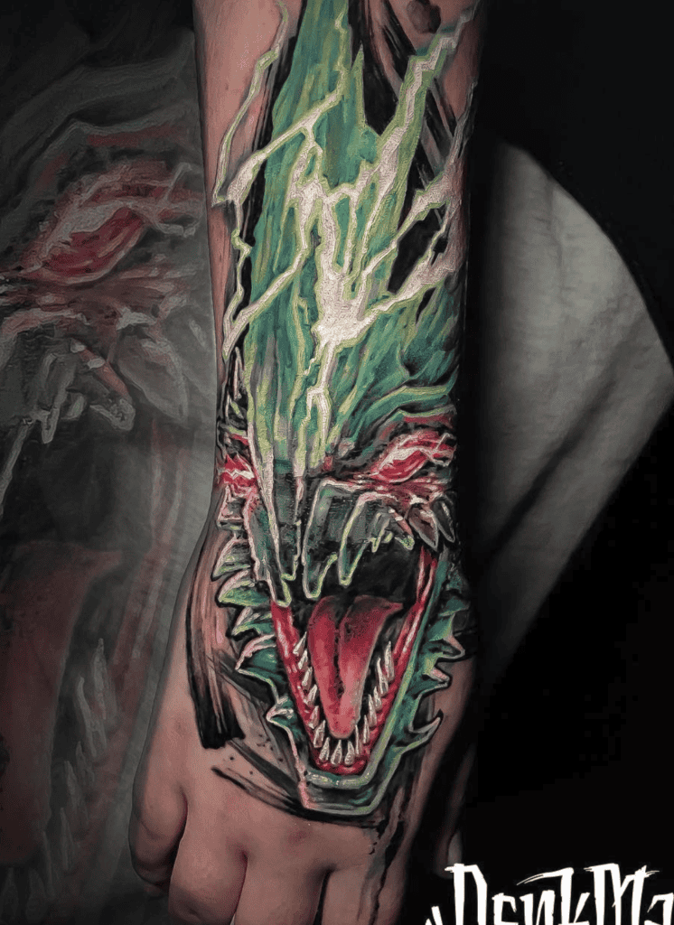 Astalos Fierce Monster Hunter Tattoo