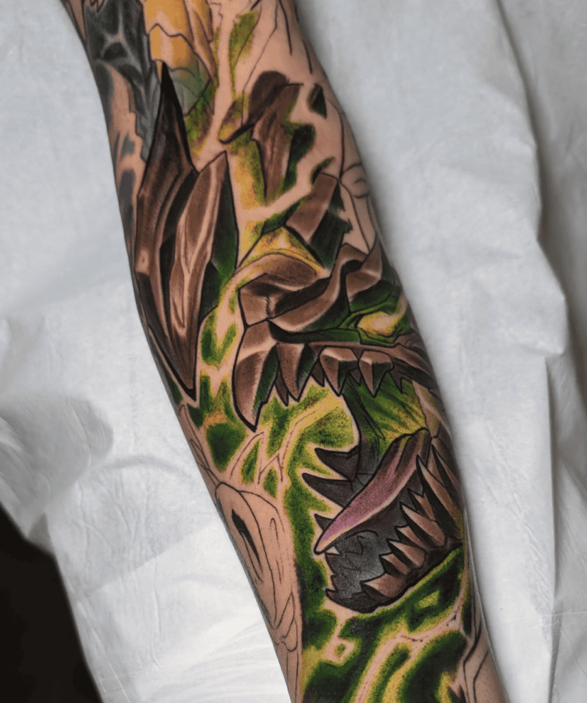 Astalos Hunt Monster Hunter Tattoo