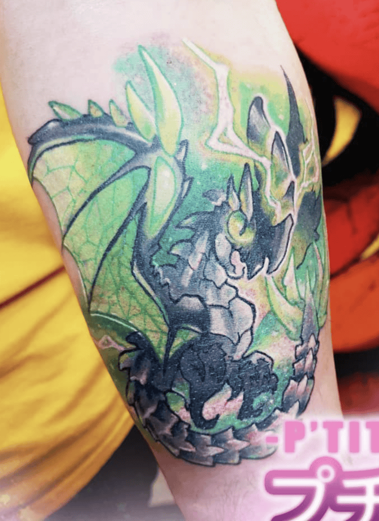 Astalos Power Monster Hunter Tattoo