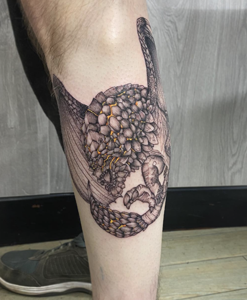Bazelgeuse Ball Monster Hunter Tattoo