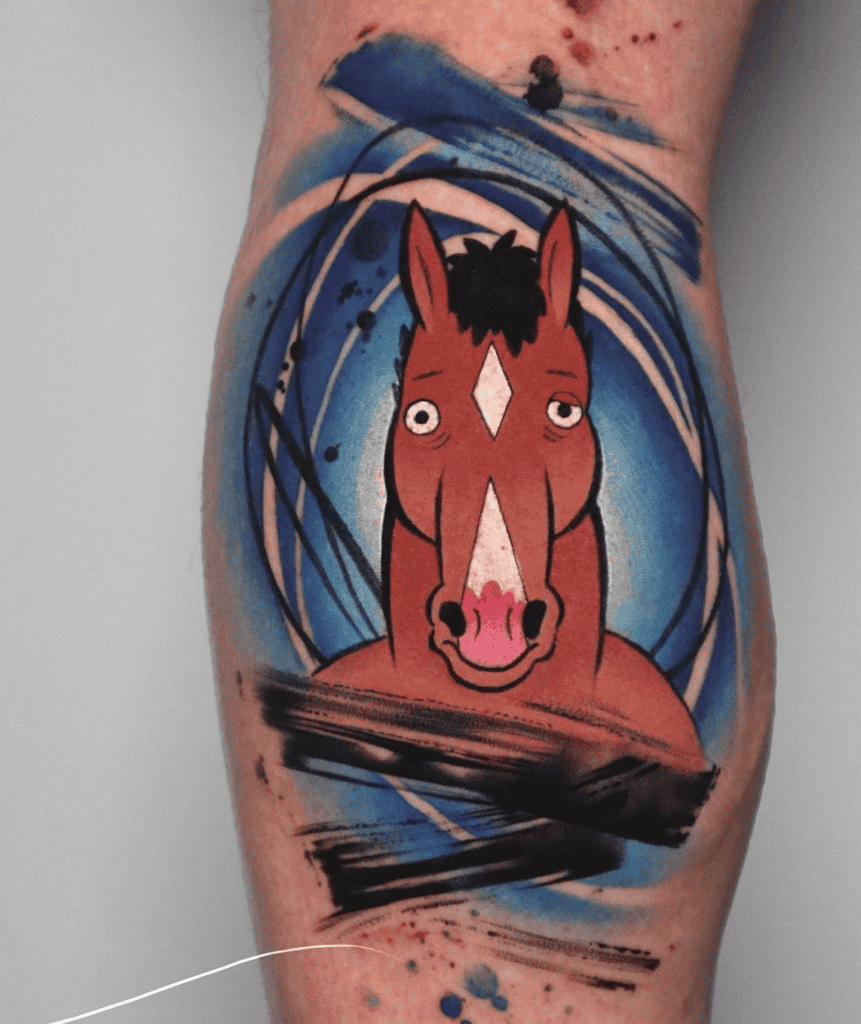 Bojack Horseman Horse Tattoo