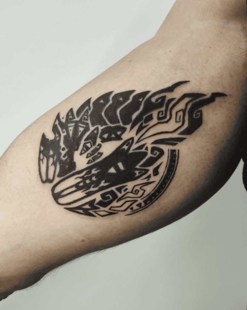 Brachydios Symbol Monster Hunter Tattoo