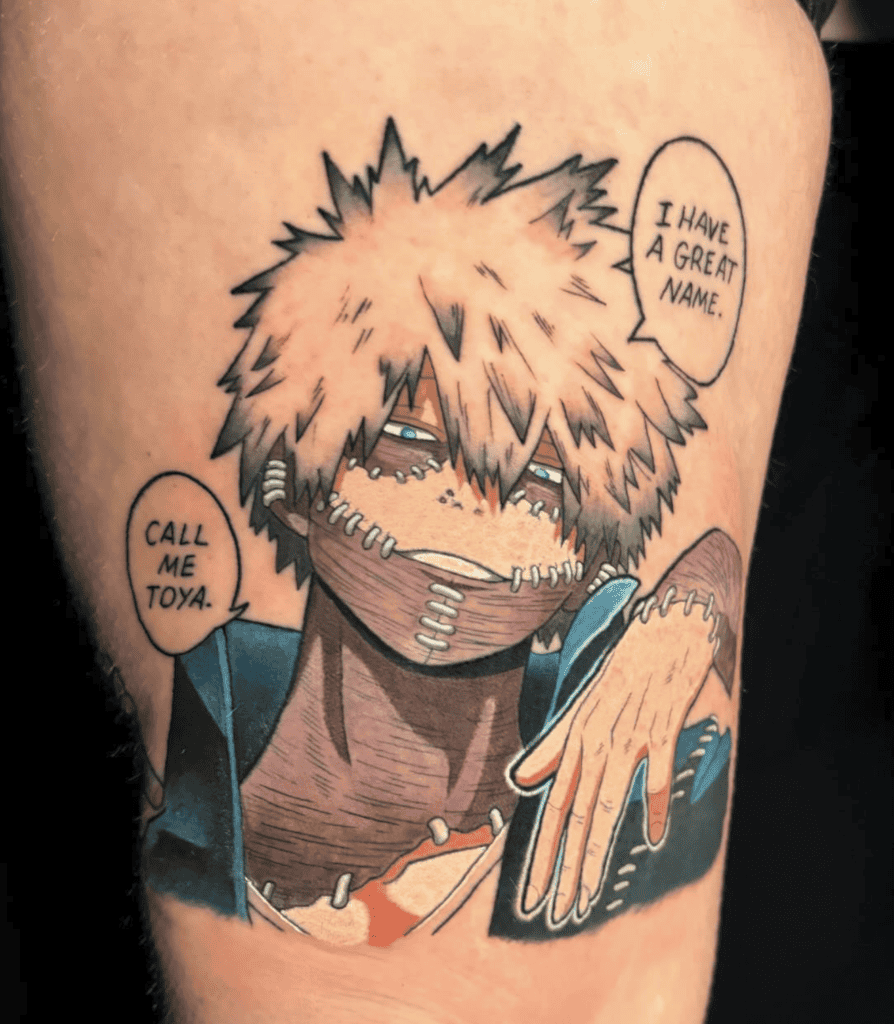 Dabi Toya My Hero Academia Tattoo