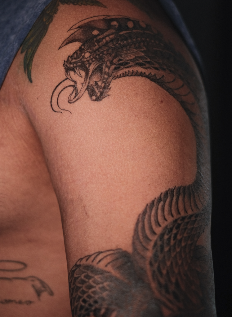 Dalamadur Wrap Monster Hunter Tattoo