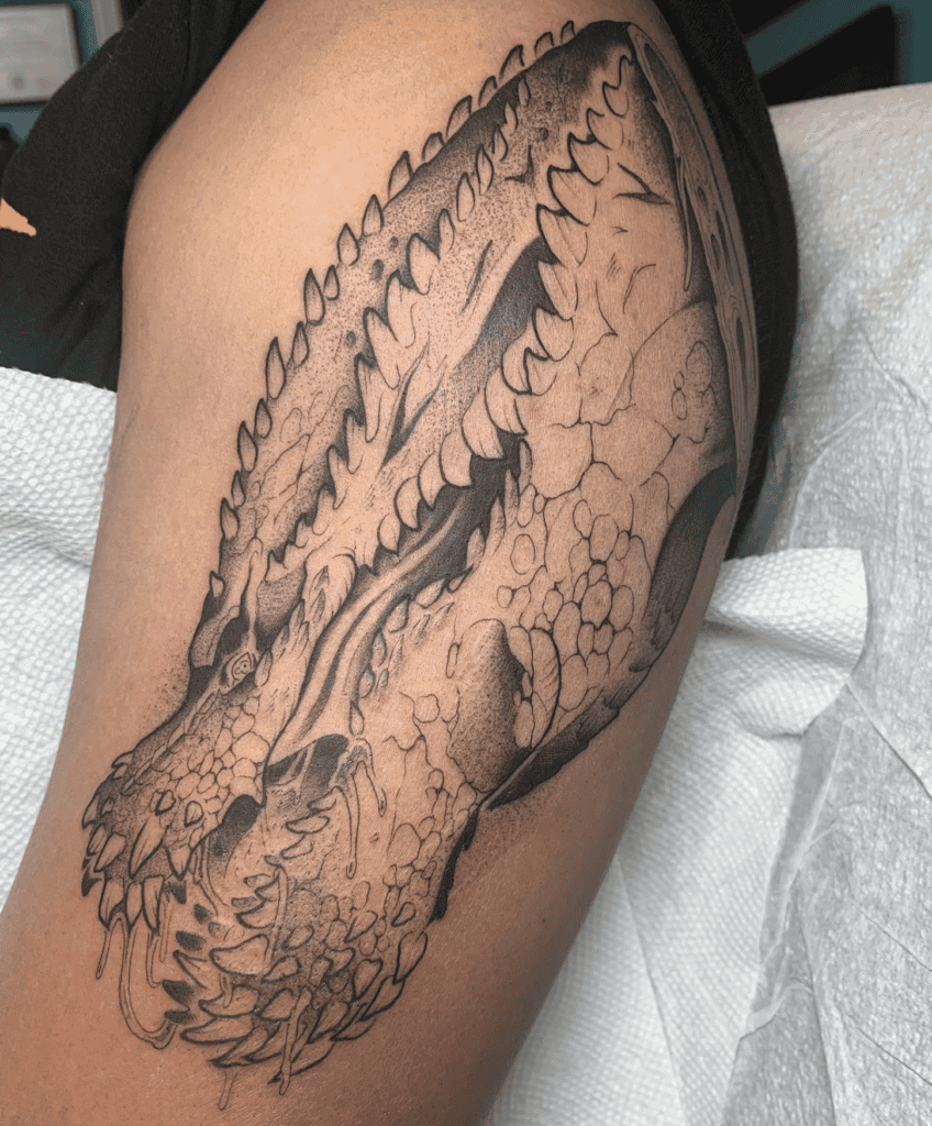 Deviljho Monster Hunter Tattoo
