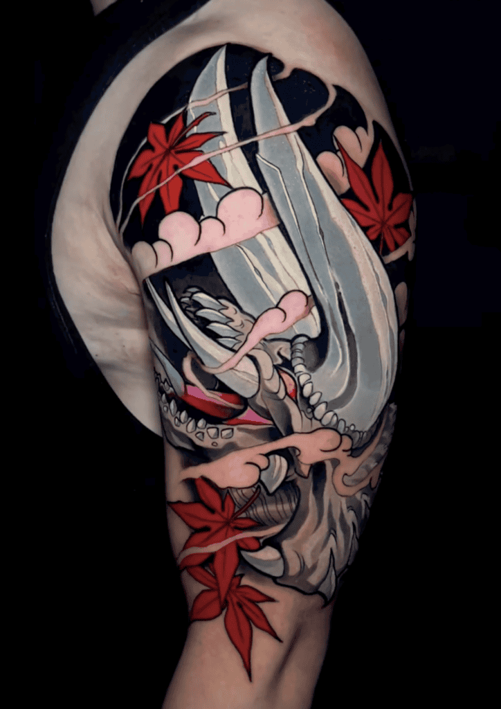 Diablos Hunt Monster Hunter Tattoo