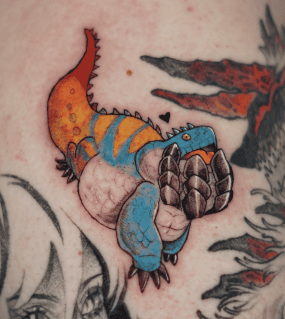 Dodogama Monster Hunter Tattoo