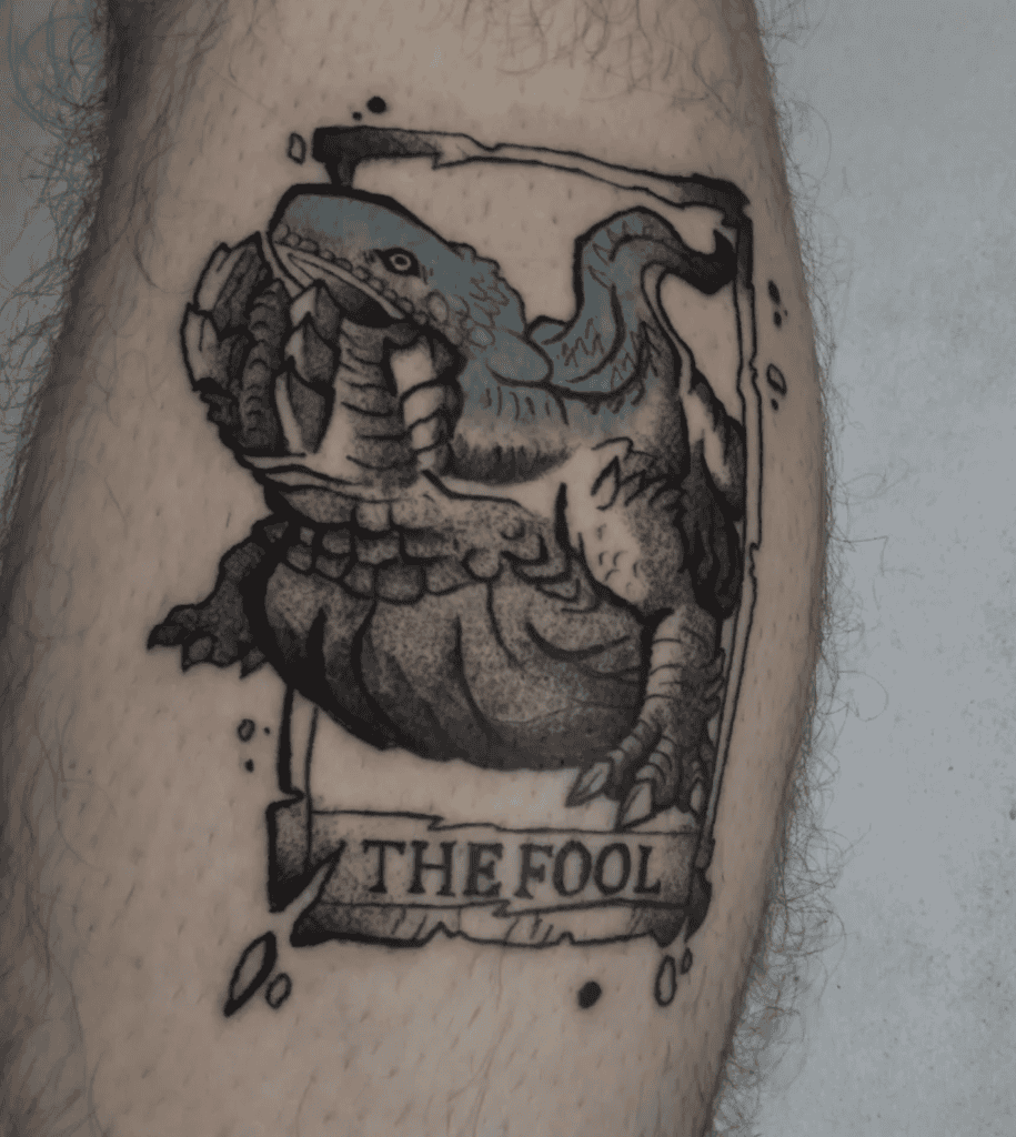 Dodogama Tarot Monster Hunter Tattoo