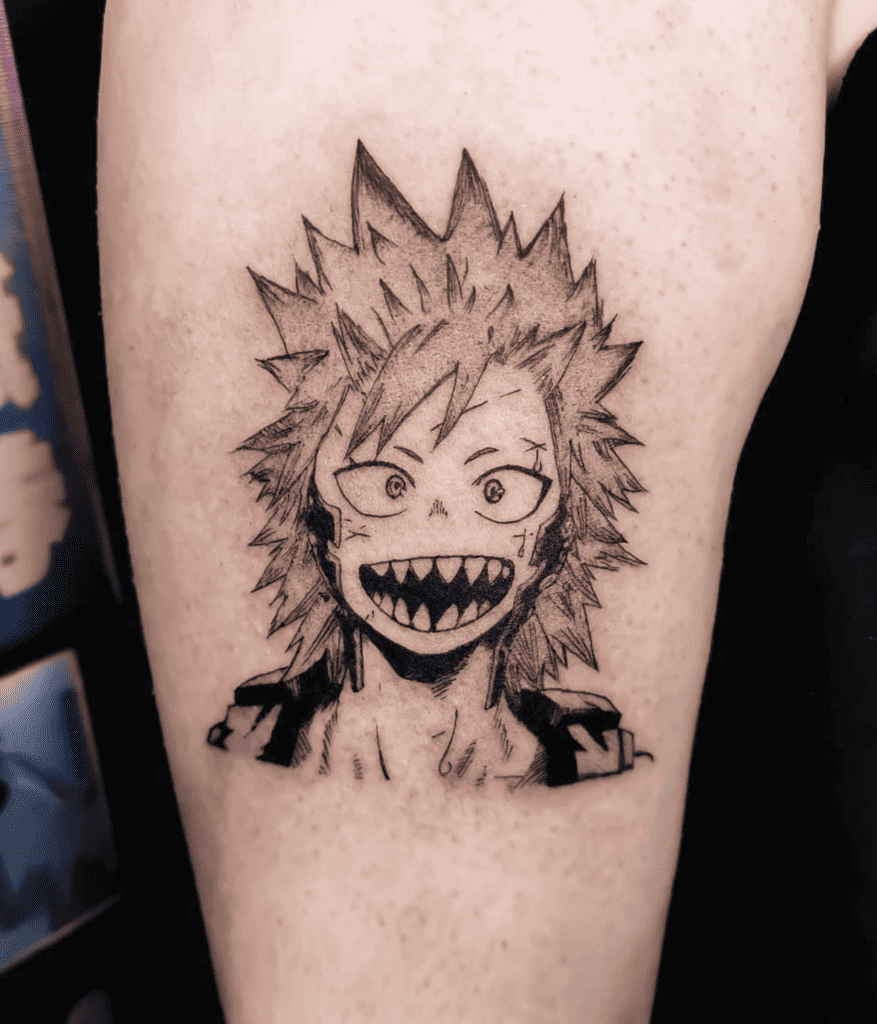 Eijiro Kirishima Happy My Hero Academia Tattoo