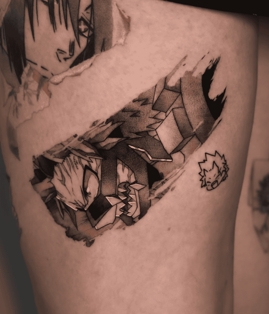 Eijiro Kirishima Suit My Hero Academia Tattoo