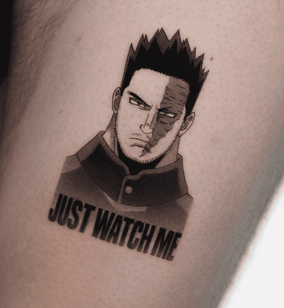 Endeavor Watch My Hero Academia Tattoo
