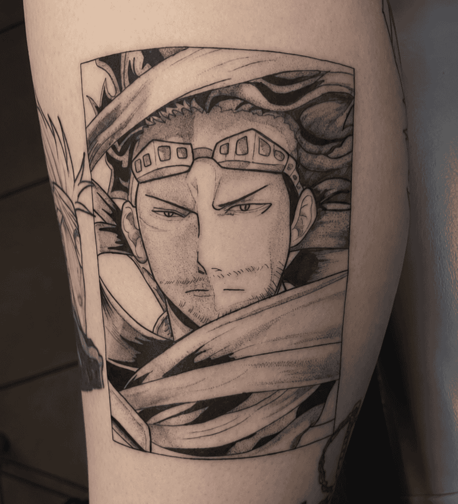 Eraser Head Frame My Hero Academia Tattoo