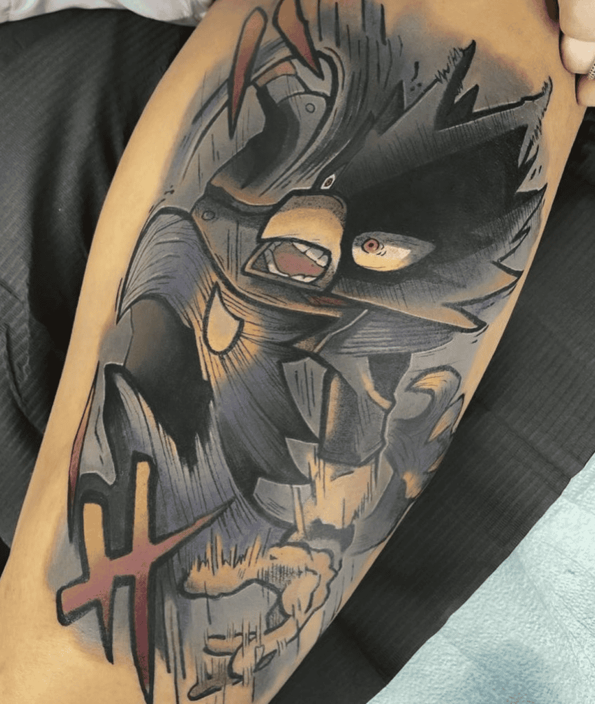 Fumikage Tokoyami My Hero Academia Tattoo