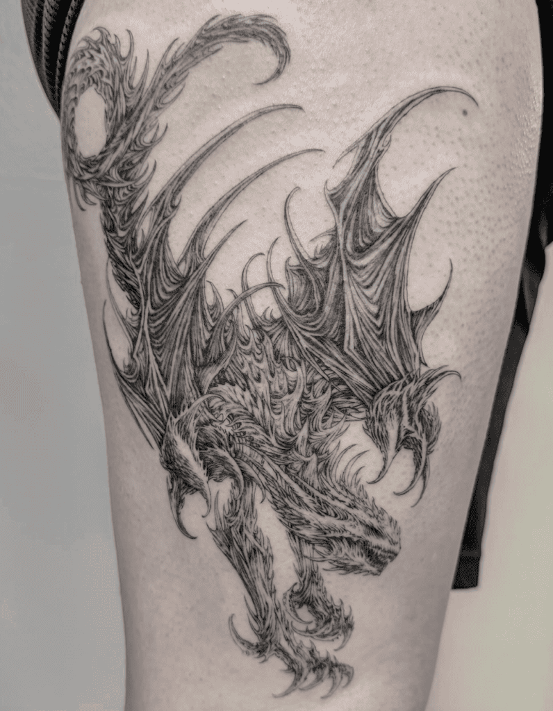 Gore Magala Hunt Monster Hunter Tattoo