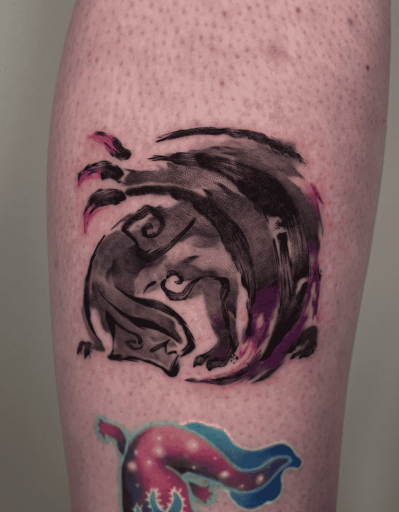 Gore Magala Paint Monster Hunter Tattoo