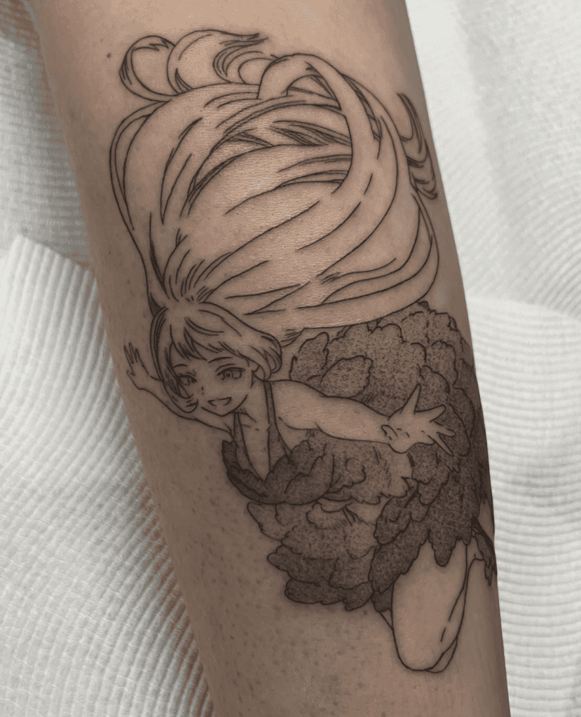 Hado Nejire Dress My Hero Academia Tattoo