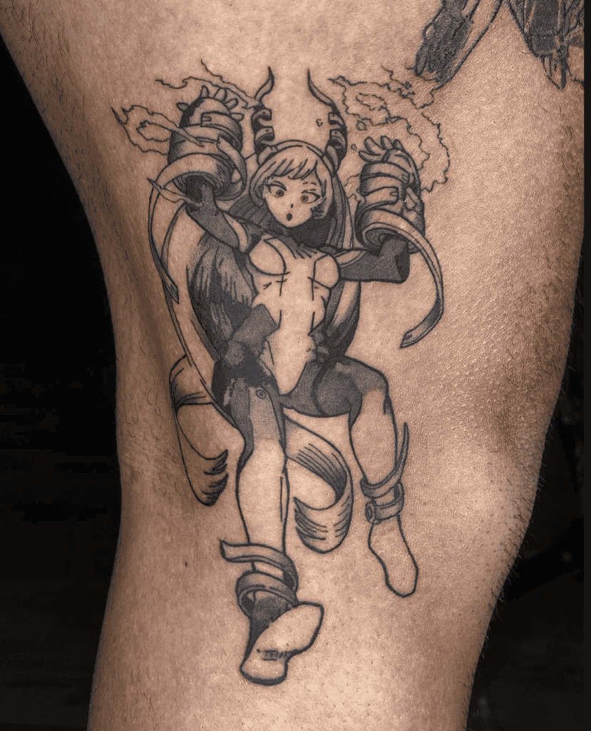 Hado Nejire Drop My Hero Academia Tattoo
